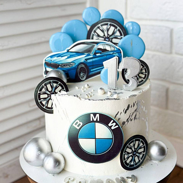 Торт "BMW" купить - юрга.сладкоежкин.рф