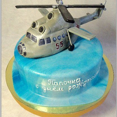 Торт военный вертолёт купить - юрга.сладкоежкин.рф